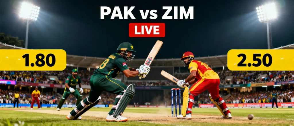 Pakistan Vs Zimbabwe