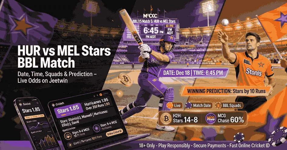 Hobart Hurricanes vs Melbourne Stars