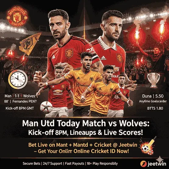 Man Utd Today Match: Kick-off Time, Lineups, Live Score & Where to Watch