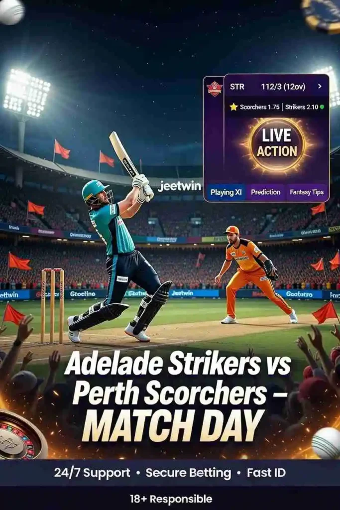 Adelaide Strikers vs Perth Scorchers Match Day Guide – Prediction, XI & Live Action