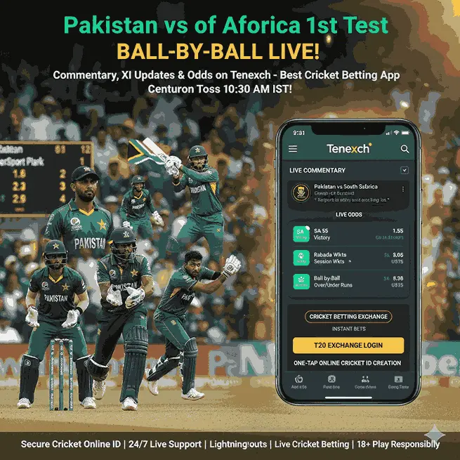 Pakistan vs South Africa Today Live: Ball-by-Ball Commentary