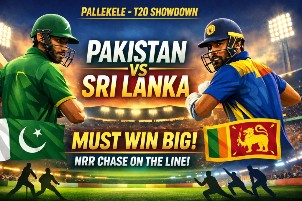 Sri Lanka vs Pakistan T20